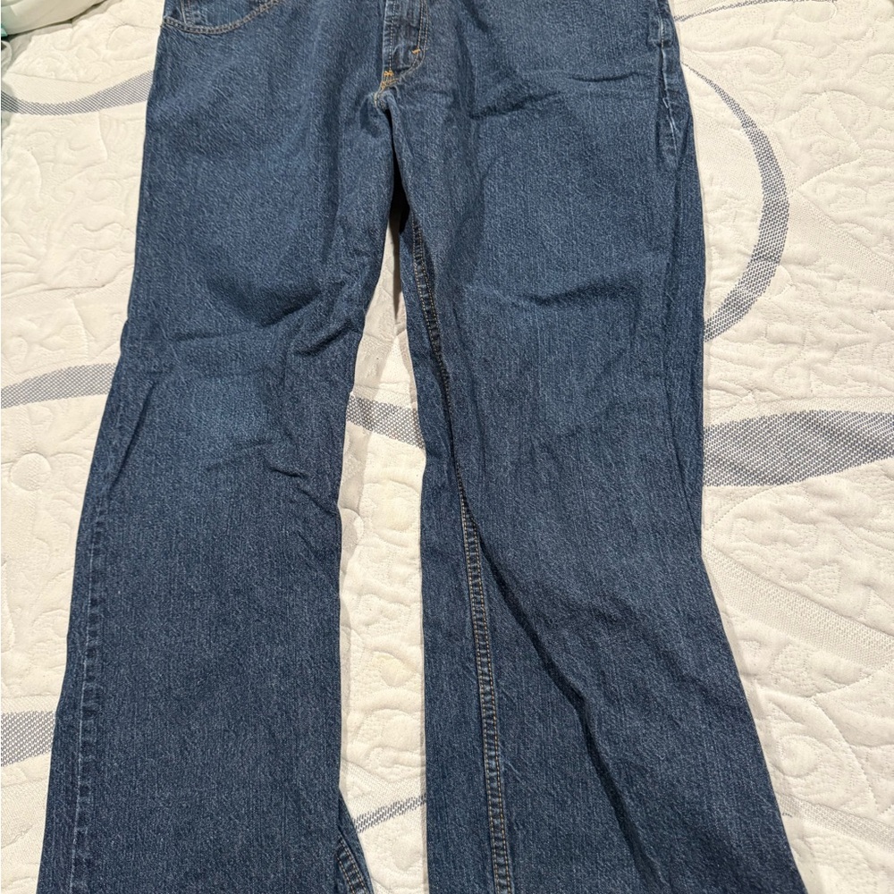 Levi's Classic Blue Denim Jeans